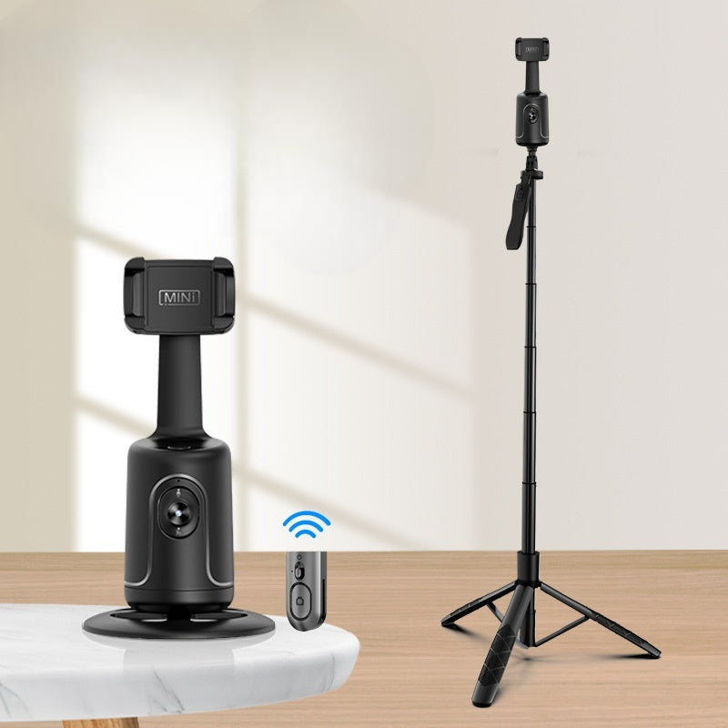 Trépied Selfie 360° Intelligent avec I.A – Suivi Automatique
