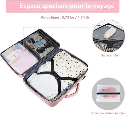 Sac de Voyage Grande Capacité – Port USB, imperméable et résistant