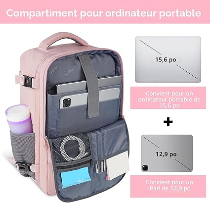Sac de Voyage Grande Capacité – Port USB, imperméable et résistant