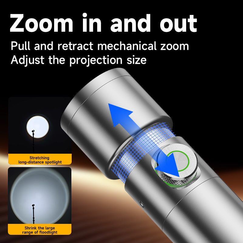 M10 Flashlight Photo & Video – Professional LED Lighting with Adjustable Zoom