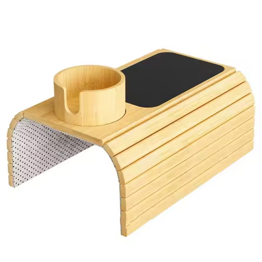 Porte-Tasse en Bambou pour Canapé