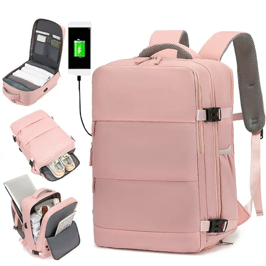 Sac à dos Voyage - Grande capacité, port USB et imperméable