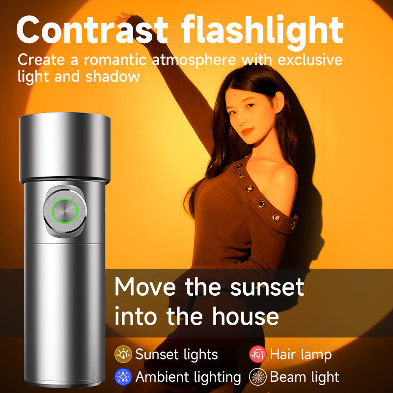 M10 Flashlight Photo & Video – Professional LED Lighting with Adjustable Zoom