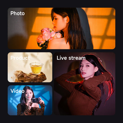 M10 Flashlight Photo & Video – Professional LED Lighting with Adjustable Zoom