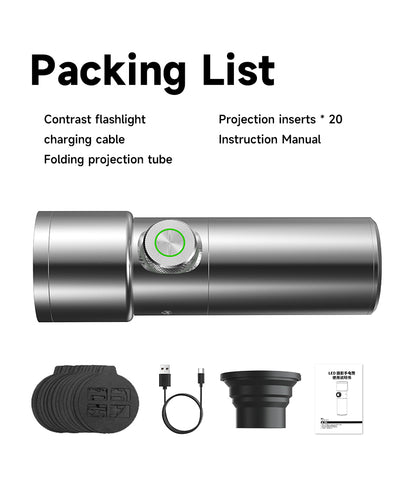 M10 Flashlight Photo & Video – Professional LED Lighting with Adjustable Zoom